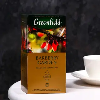 Чай Гринфилд Barberry Garden black tea 25п*1,5 гр