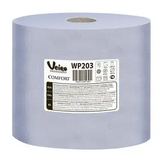 Протирочный материал Veiro Professional Comfort WP203 с ЦВ, 2 слоя, 175 метров (500 листов)