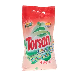 Порошок стиральный Torsan Green Power Color автомат для цветного белья 4 кг