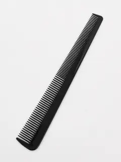 Расчёска комбинированная, скошенная, 18.7×3(±1) см, чёрная