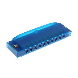 Губная гармошка Hohner Happy, 20 нот, голубая