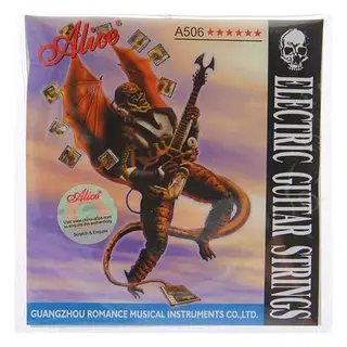 Струны Alice для электрогитары.008. Сталь / сплав никеля