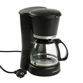 Кофеварка Scarlett SC 038, капельная, 600 Вт, 1.2 л, чёрная