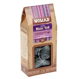 Иван-Чай черный пирамидки NOMAD, 50гр