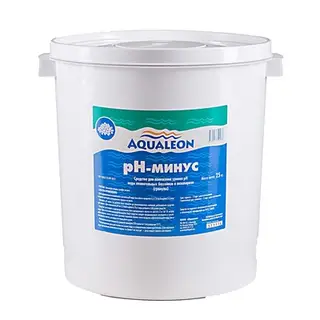 Регулятор pH-минус Aqualeon гранулы, 25 кг