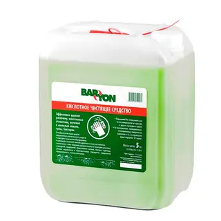 Кислотное средство BARYON, 5 л (5 кг)