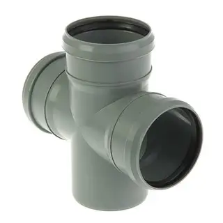 Крестовина канализационная, 110 х 110 мм, 90°
