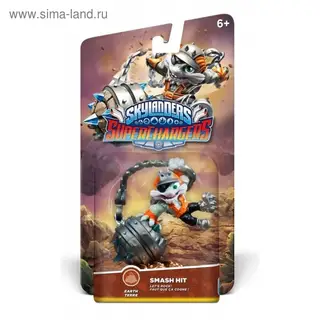 Фигурка Skylanders SuperChargers суперзаряд SMASH HIT (ALT DECO), стихия Earth