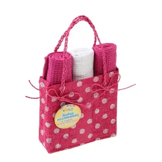 Набор полотенец для кухни Retro Pink 40*60 см, 3 шт, вафельное