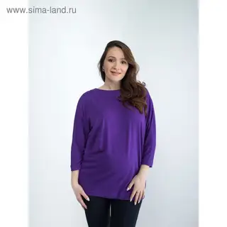 Топ для беременных, размер 44, рост 168 см, цвет фиолетовый (арт. 371511615)
