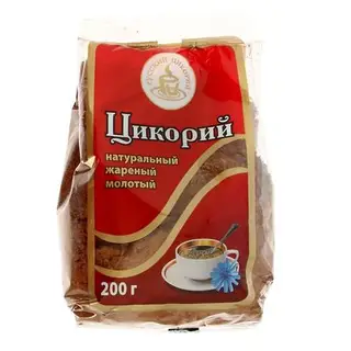 Цикорий "Русский цикорий" натуральный жареный молотый, 200 г