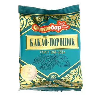 Какао-порошок "Фитодар" ГОСТ, 100 г