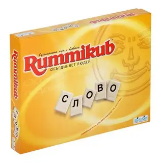 Настольная игра "Rummikub с буквами"