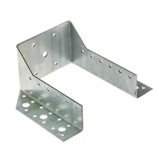 Опора бруса открытая OBR R, 100x140 мм, в коробке 10 шт