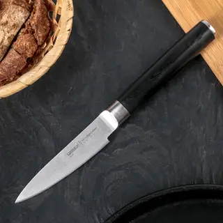 Нож кухонный Samura TAMAHAGANE, для овощей, лезвие 7,5 см