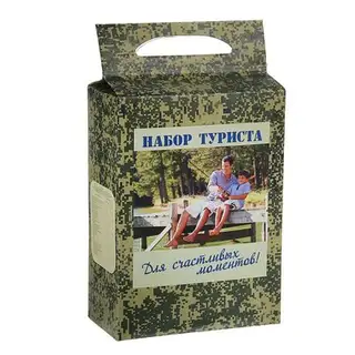 Сухой паек суточный "Набор туриста эконом" (Консервсушпрод), "На природу!", 1,06 кг