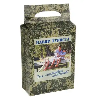 Сухой паек суточный "Набор туриста" (Консервсушпрод), вариант 3, 2,1 кг