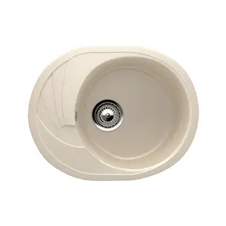 Мойка кухонная Ulgran U403-328, 570х465 мм, цвет бежевый