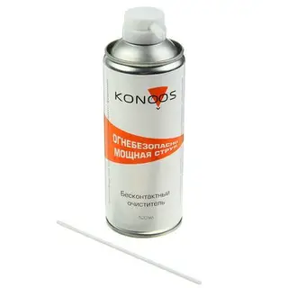 Сжатый воздух Konoos KAD-520F, для продувки пыли, огнебезопасный, 520 мл