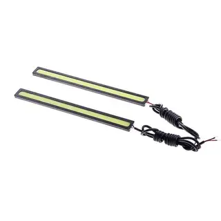 Дневные ходовые огни LED-COB, 17 см, 12 В, 2 шт., свет белый