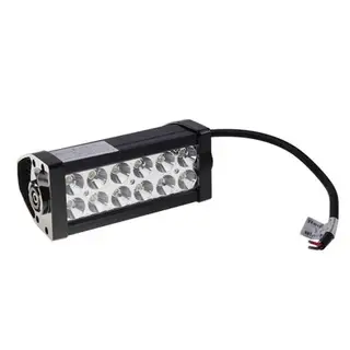 Дневные ходовые огни-прожектор 12 LED-COB, алюминиевый корпус, 12 В, свет белый