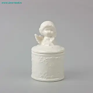 шкатулка керамика ангелочек 11*6,5 см