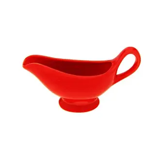 Соусник керамика "Классик", 15х9х4,5 см, красный