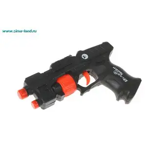 Пистолет, на батарейках, в пакете