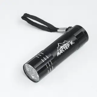 Фонарь ручной «Мастер К» MHB-W1D9, 9 LED, 90 Лм, 1 режим, от батареек 3×ААА