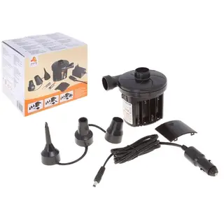 Насос электрический 2 в 1 (12 V), батарейки 8 AA, 3 насадки