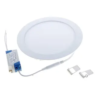 Светодиодная панель, накладная на пришепках, d=220 мм, 18 W, 90 LED-2835, 6500-7000 K, 1600 Lm