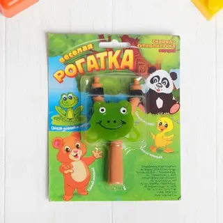 Стрелялка-рогатка "Лягушка" цвета МИКС