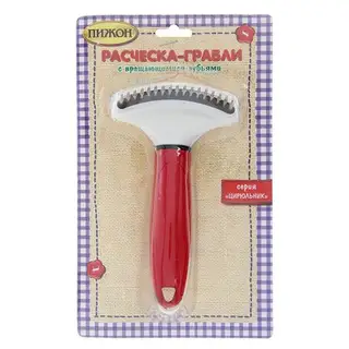 Серия "Цирюльник", расческа-грабли с вращающимися зубьями