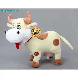 Мягкая игрушка "Корова с языком"