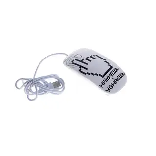 Мышь LuazON LR-03 "Нажмешь узнаешь", оптическая, проводная, 1200 dpi, USB