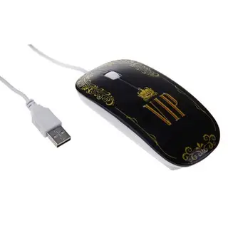 Мышь LR-01 "для VIP персон", проводная, оптическая, 1200 dpi, USB
