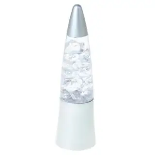 Светильник ночник Лава "Кристалл ракета", 15 см (от бат. 3хLR44)