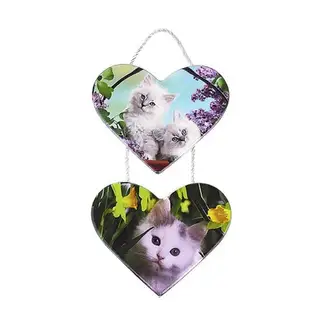 Панно декоративное "Кошечки" 19,5х11 см