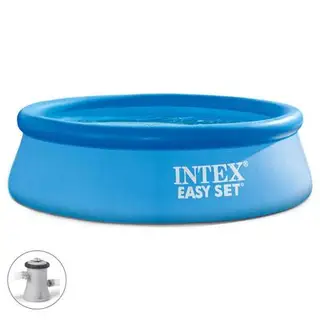 Бассейн надувной Easy Set, 244 х 76 см, фильтр-насос, 28112 INTEX