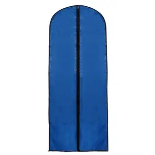 Чехол для одежды, 60×137 см, цвет синий, прозрачный