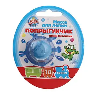 Жвачка для рук 10 гр., цвет синий металлик