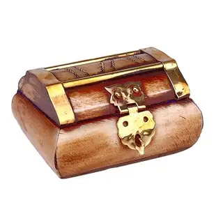 шкатулка антик кость филин (3,5*4,5*6см)