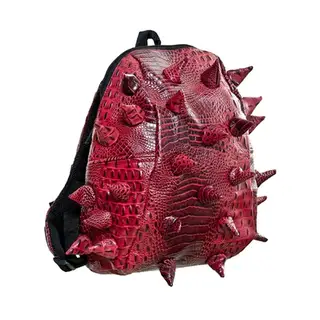 Рюкзак школьный MadPax Gator Half Red Tillion красный, тиснение под питона 0,6кг