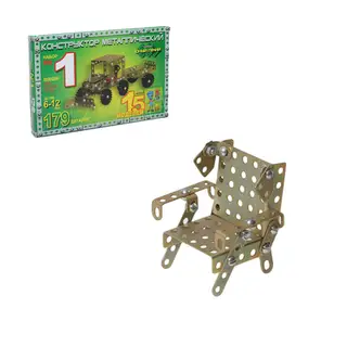 Конструктор "Юный гений №1", 179 деталей