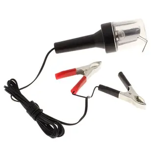 Лампа переносная пластик 12v CJJ311 (арт NG 116), с зажимами