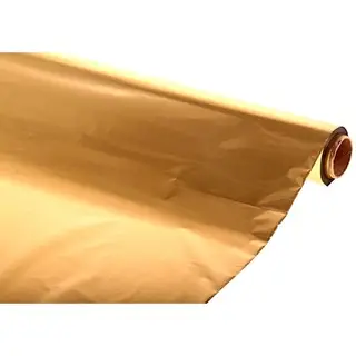Пленка Полисилк Prime золото+серебро, односторонняя, рулон, 1*50 м