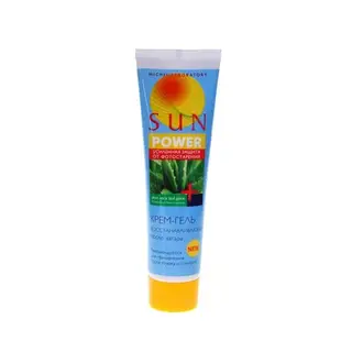 Крем-гель восстанавливающий после загара SUN POWER 100 мл 3/12/24