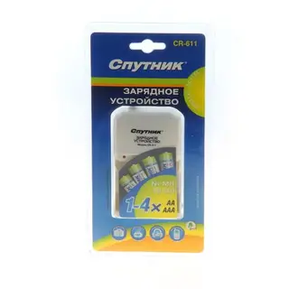 Зарядное устройство Спутник СR 611 (4xAA/AAA)