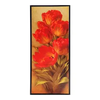 картина постер 43*19 см "Тюльпаны"