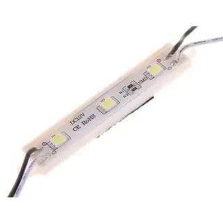 Светодиодный модуль SMD5050, 3 LED, 85x12x4, IP65, БЕЛЫЙ